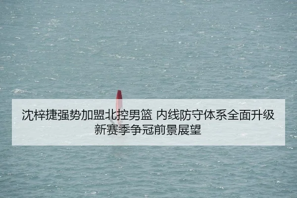 沈梓捷强势加盟北控男篮 内线防守体系全面升级 新赛季争冠前景展望